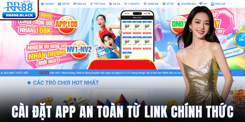 Cài đặt app an toàn từ đường link chính thức