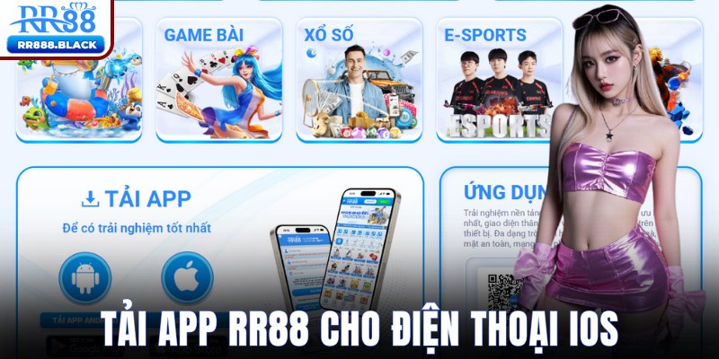 Tải app RR88 trải nghiệm trên điện thoại iOS